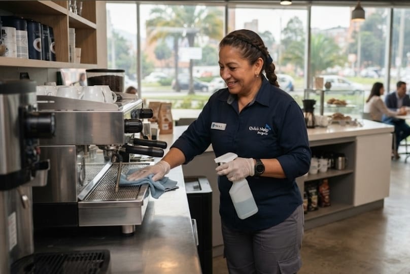AUXILIAR DE ASEO Y CAFETERÍA AVDA EL DORADO ​Quick Help