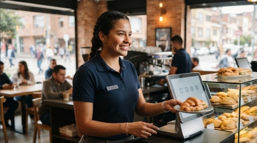 Asesora punto de venta Cafetería empresa Temporales Uno A se
