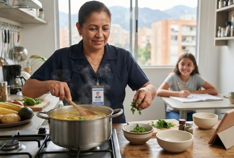 Empleada de servicios domésticos y cafetería COMERCIALIZADORA AL GRANO