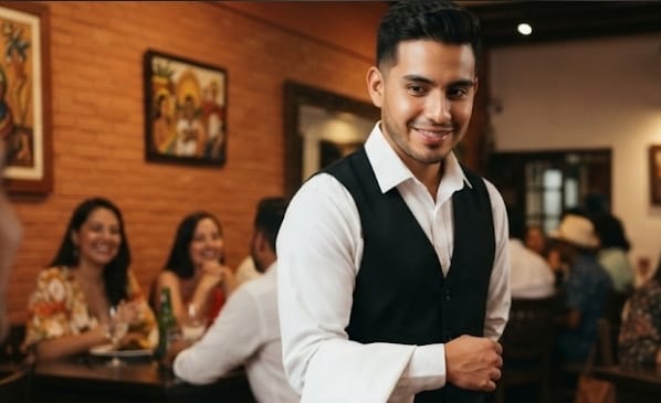 Meseros para Salón de Recepciones ​Salón de Recepciones Realce